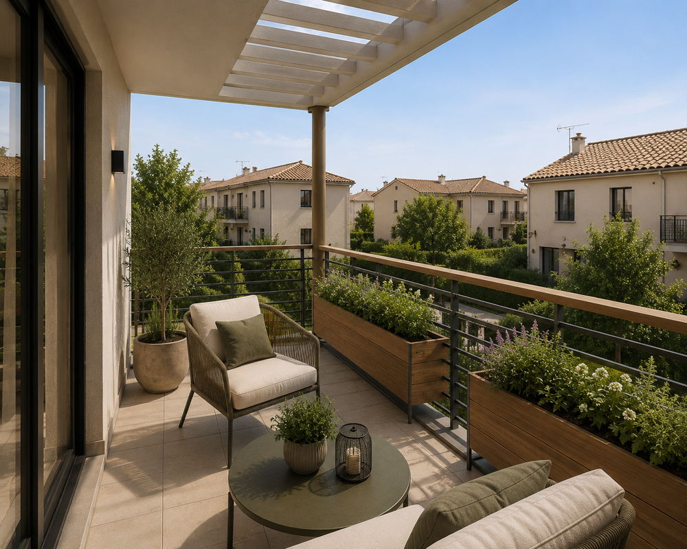 Devenez propriétaire à Sénas : GRAND T3 avec terrasse et parking NEUF éligible PTZ