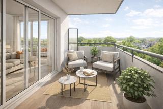  Appartement � vendre 2 pi�ces 47 m�