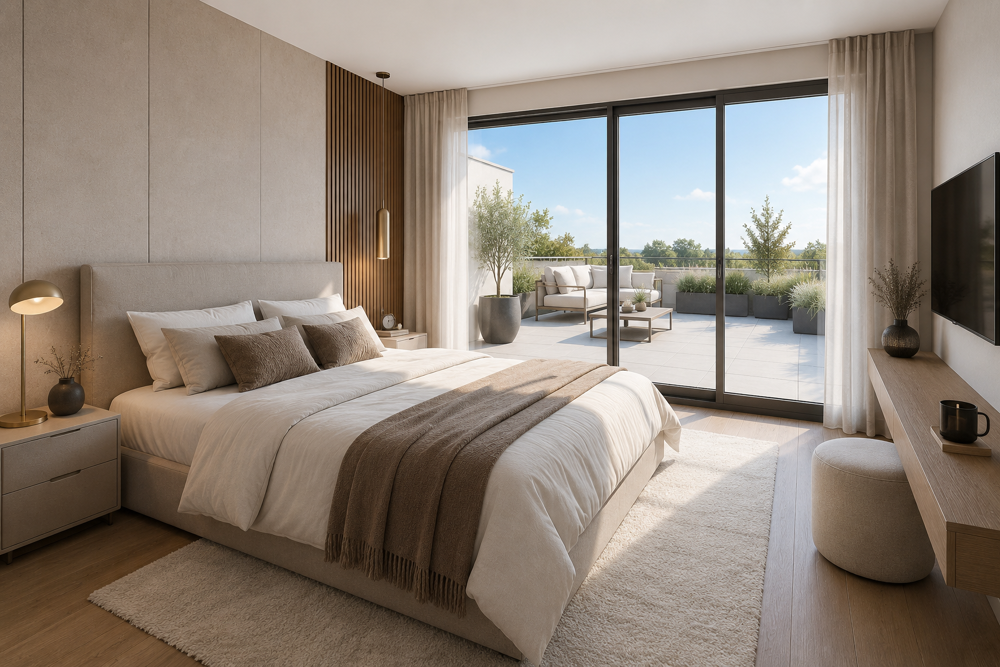 Vente Appartement MAGNIFIQUE T4 EN ATTIQUE - TERRASSE DE 100M2 - AU PIED DU TRAM ET DU CENTRE VILLE Dijon