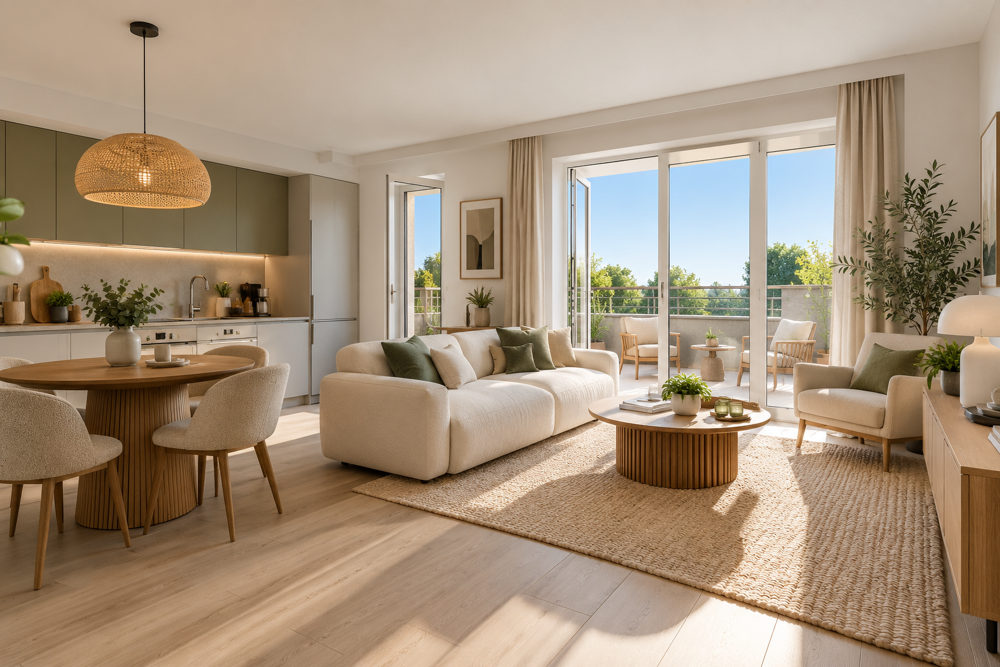Vente Appartement T2 neuf traversant et lumineux Nantes