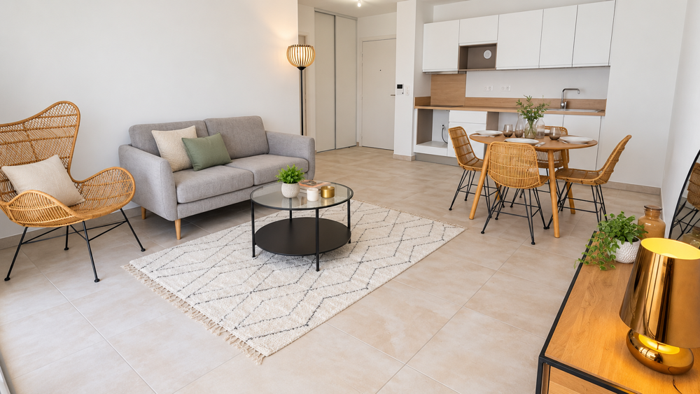 Vente Appartement T3 livré avec grand balcon à 5min des plages Vic-la-gardiole