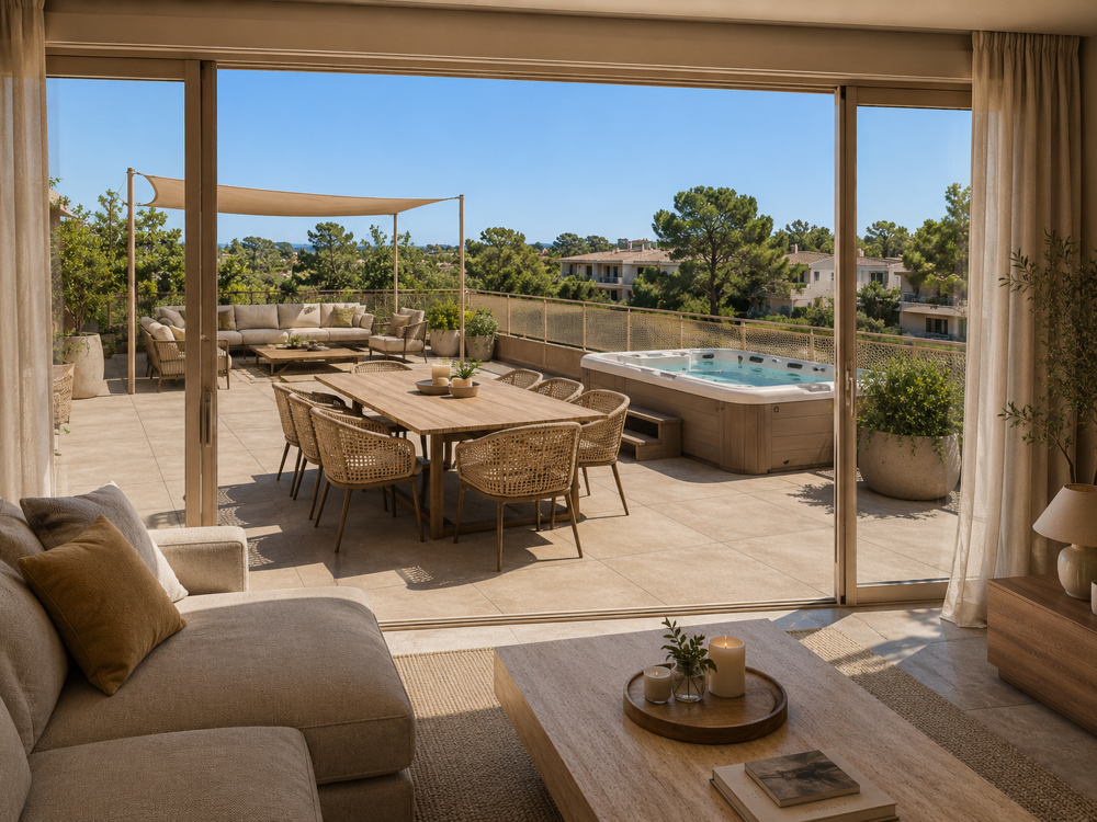 * ROOFTOP t5 D'EXCEPTION A JACOU
