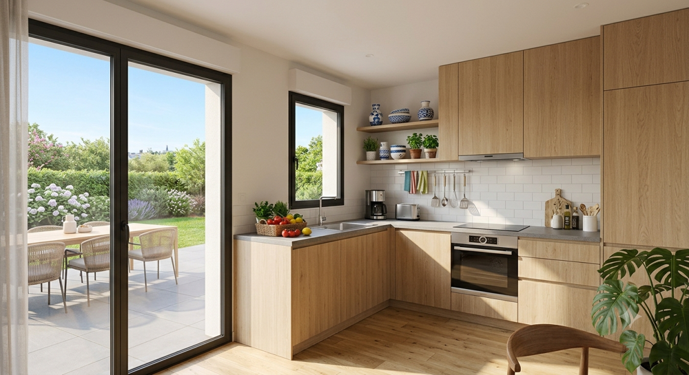 Vente Appartement BREST - APPARTEMENT T3 NEUF AVEC TERRASSE ET JARDIN PRIVATIF Brest