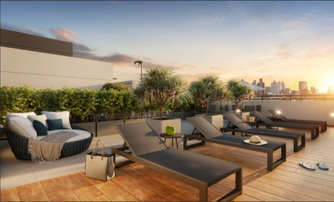   Type 5 avec 182 m2 de terrasses ! Neuf et Livr 400 m METRO B ! au DERNIER ETAGE. Appartement - 5 pice(s) - 111 m