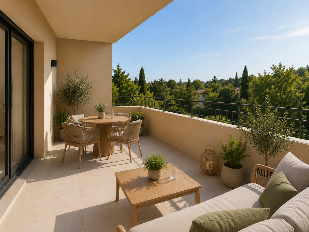 À ne pas manquer ! T3 avec terrasse et parking à Éguilles