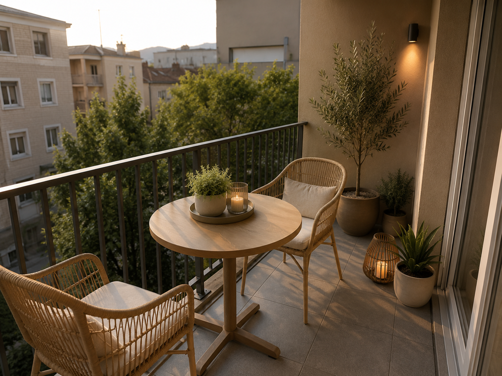 Grand studio avec balcon à deux pas du centre historique de Gap