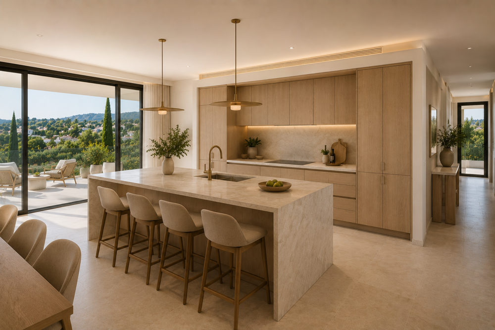 * -SAINT-TROPEZ  EXCEPTIONNEL T5 AU COEUR D'UNE RÉSIDENCE DE PRESTIGE AVEC PISCINE DEUX PAS DU CEN