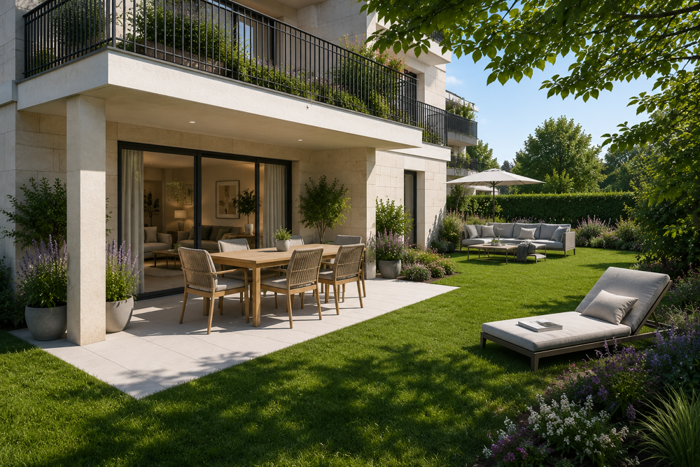 Vente Appartement Proche loire en rez de jardin livrable immédiatement St cyr sur loire