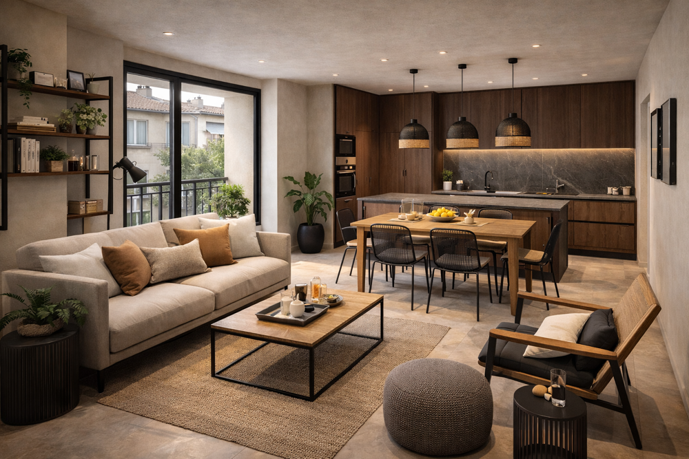 Vente Appartement RESIDENCE DE STANDING - A 5MIN DU COURS MIRABEAU - 3P DE 80M² AVEC GRAND EXTERIEUR Aix en provence