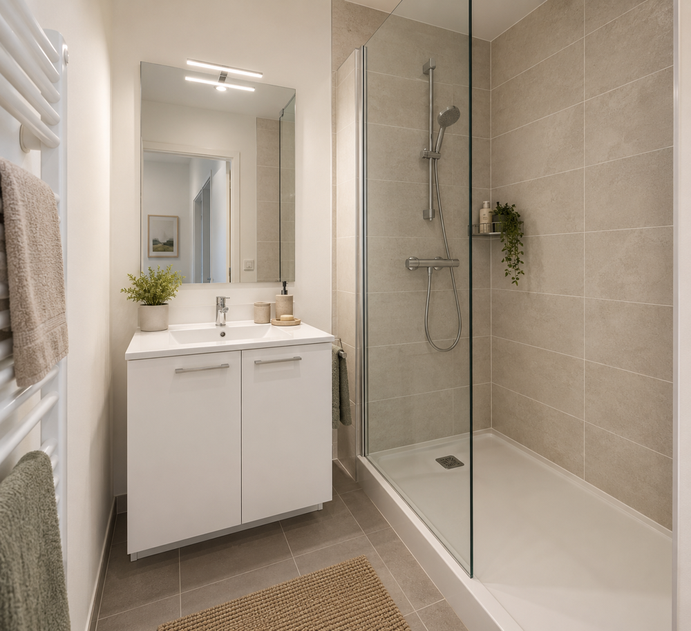 T4 DE 89 M² EN REZ-DE-JARDIN AVEC JARDIN, TERRASSE ET 2 STATIONNEMENTS