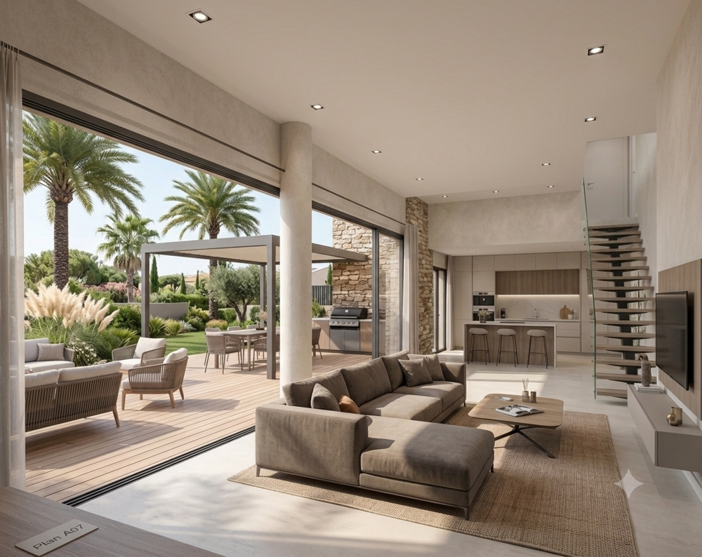 * -A DEUX PAS DU PORT DE SANTA LUCCIA - MAISON DUPLEX 145m² - T5 + Bureau