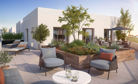   RETOUR � la VENTE ! Type 4 DENIER ETAGE avec 100 m2 de TOIT TERRASSE ! NEUF et Livr� !!! Appartement - 4 pi�ce(s) - 100 m�