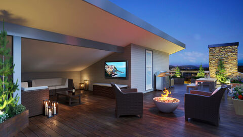   Terrasse PARADISIAQUE/Attique avec Vue IMPRENABLE !A SAISIR VITE! Appartement - 4 pi�ce(s) - 94 m�