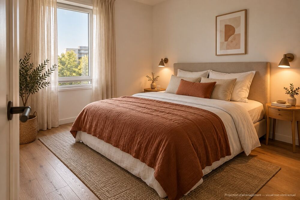 Vente Appartement RENNES – T3 NEUF D'ENVIRON 65 M² AVEC LOGGIA : DE L'ESPACE À VIVRE, UN EXTÉRIEUR À SAVOURER ! Rennes
