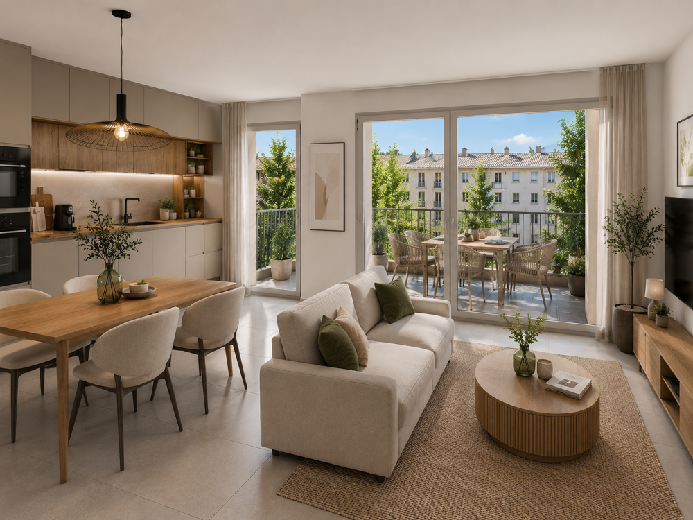 Votre nouvelle vie commence ici : T4 avec terrasse au coeur de Gap