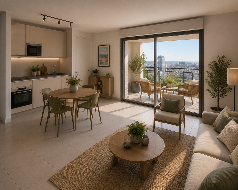 Vente Appartement CHARMANT STUDIO A 2 MINUTES DU METRO Marseille 15