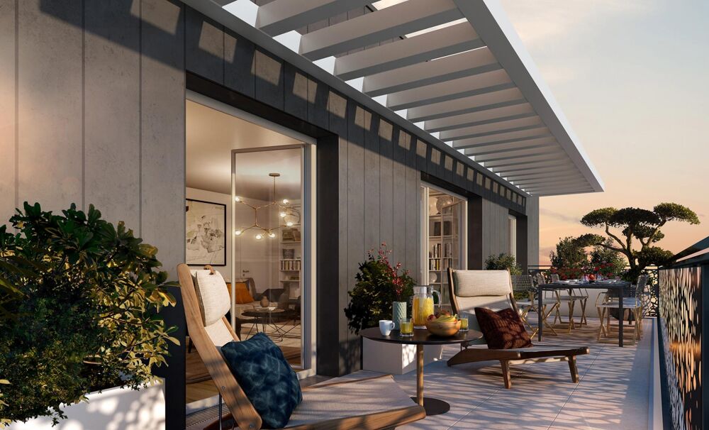 Vente Appartement MAGNIFIQUE 3 PIECES AU 1ER ET DERNIER ETAGE - TERRASSE DE 24M² EN ANGLE AVEC VUE DEGAGEE Nice