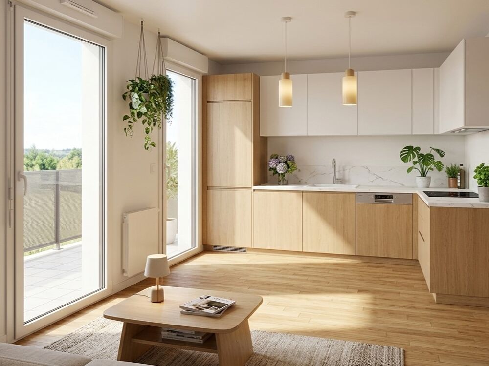 Vente Appartement SUPERBE 2 PIECES AVEC BALCON – TRANSPORTS PRATIQUE ET CADRE AGREABLE Villemomble