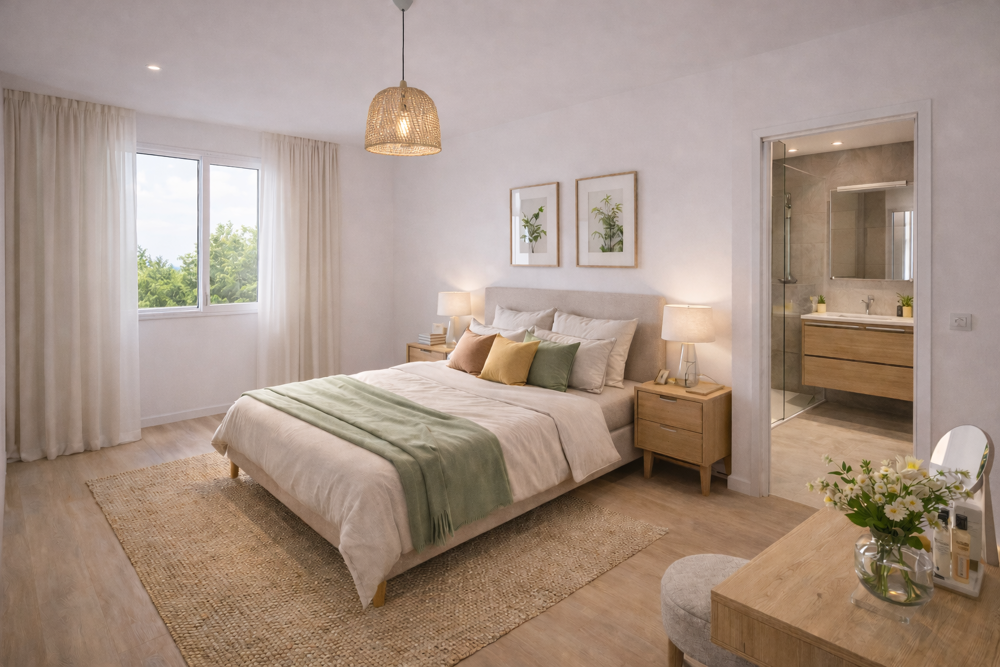 SUBLIME APPARTEMENT DE 4PIECES AVEC GRAND EXTÉRIEUR + PARKINGS ! PROCHE RER ET CENTRE VILLE
