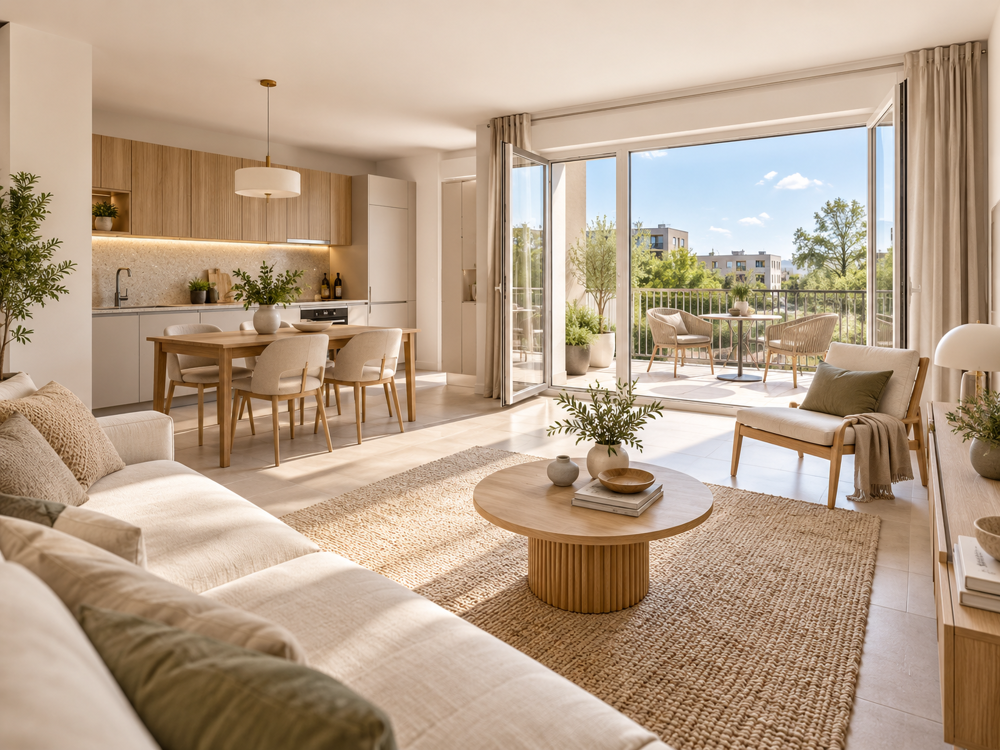 Vente Appartement THIONVILLE : BEAU T2 NEUF AUX PORTES DU LUX Thionville