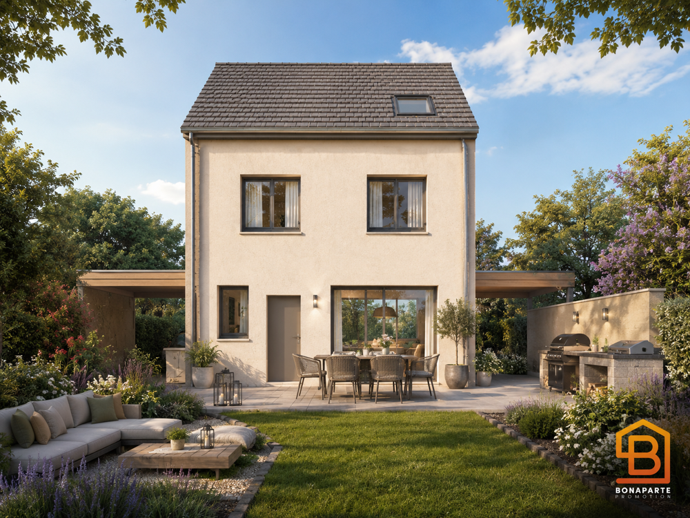 Vente Maison Cergy coteaux maison neuve 5 pièces avec terrasse et jardin Cergy