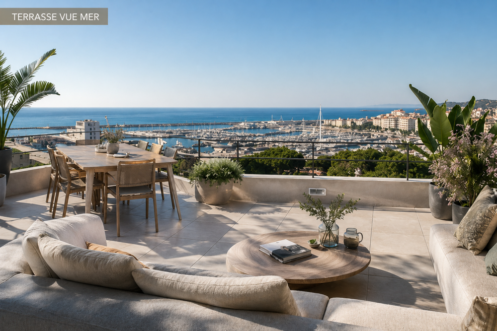 * - UNIQUE À PORT-FRÉJUS  T4 ROOFTOP DE PRESTIGE FACE À LA MARINA