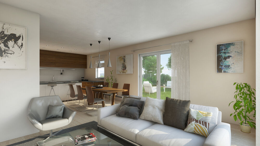 Vente Appartement NOUVEAUTE : BEAU 2 PIECES EN REZ-DE-JARDIN, LUMINEUX, PISCINE ET VERDURE Biot