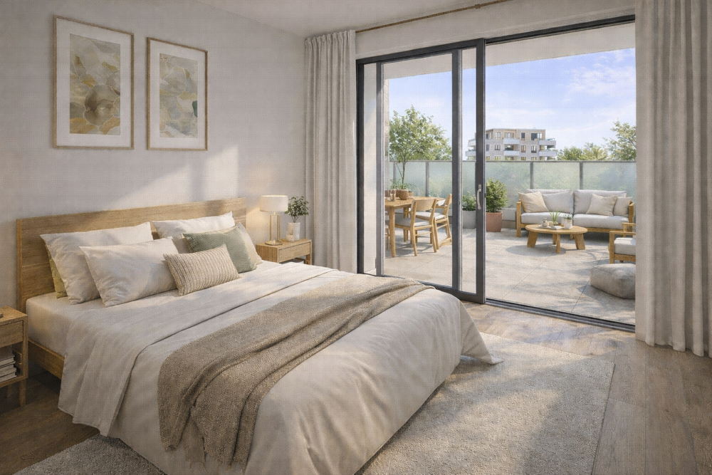Vente Appartement DÉCOUVREZ CE SPACIEUX T4 DE 76 M² AVEC 3 EXTÉRIEURS PRIVATIFS À PLAISIR Plaisir
