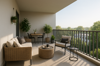  Appartement  vendre 2 pices 