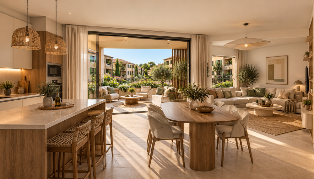 Vente Appartement A 15 MIN DU CENTRE VILLE AIXOIS - 3P DE 70M² AVEC EXTERIEUR DE 12M² Aix en provence
