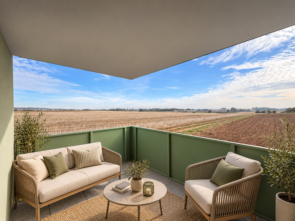Vente Appartement BAISSE DE PRIX !APPARTEMENT 3 PIECES VUE CHAMPS NON CONSTRUCTIBLES ! ULTRA RARE ! Truchtersheim