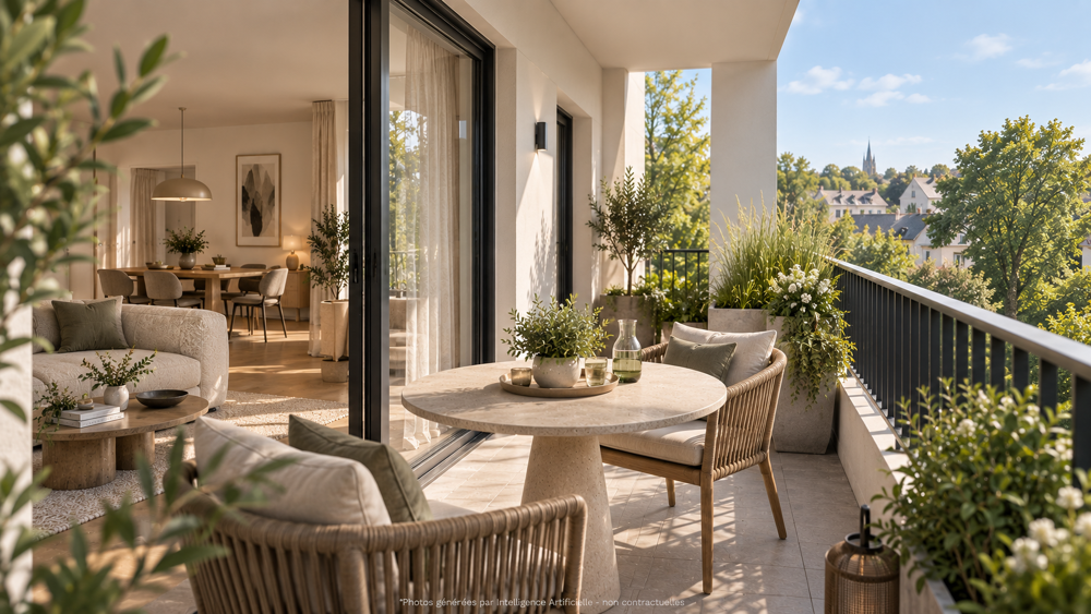 Vente Appartement LE PLAISIR D'HABITER LE NEUF Quimper