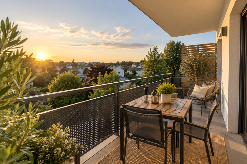 Vente Appartement T3 DE 59 M² AU 2E ÉTAGE AVEC BALCON OUEST DE 9 M² ET PARKING Hennebont