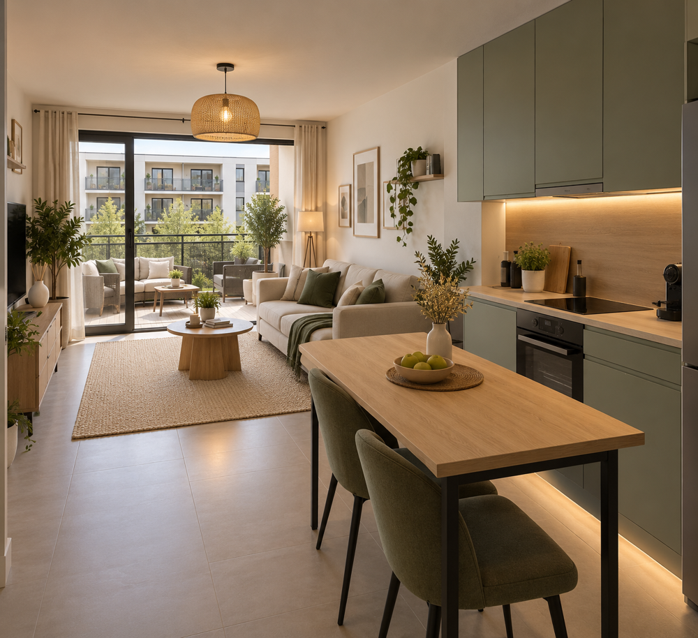 Vente Appartement SECTEUR GRIFFON - GRAND 2P DE 50M² AVEC EXTERIEUR Vitrolles