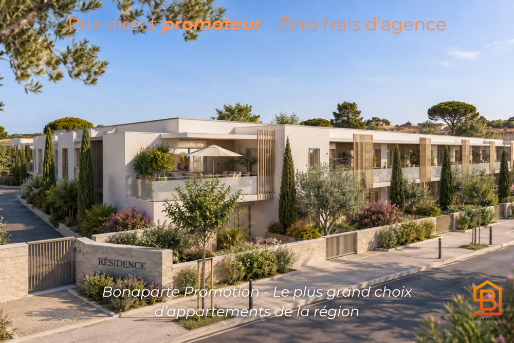 2 pièces neuf au coeur de Marseillan, à deux pas du vieux port