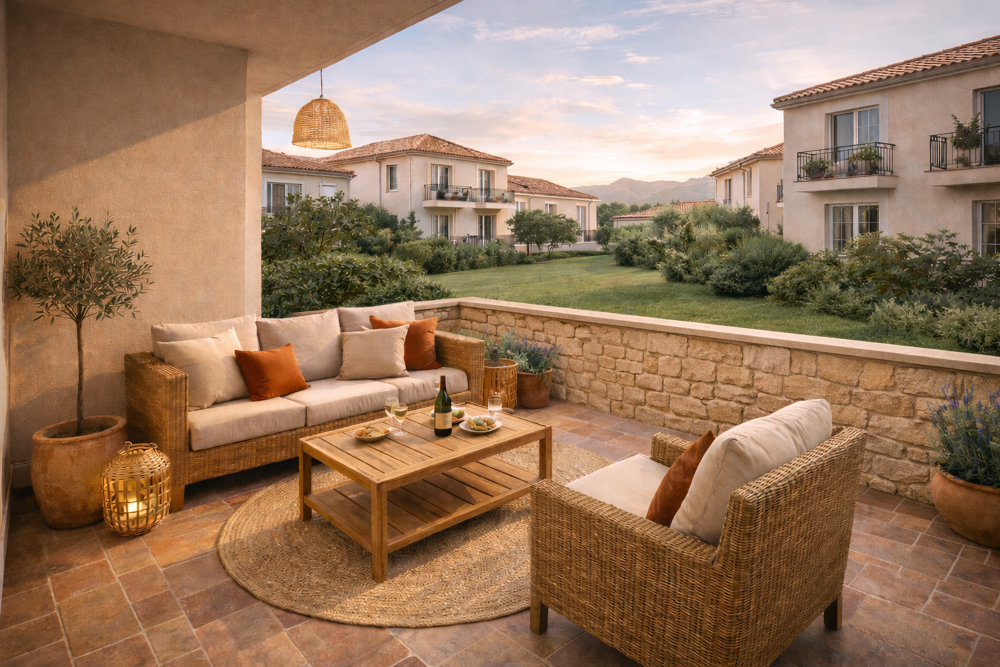Vente Appartement A 15 MIN DU CENTRE VILLE AIXOIS - 3P DE 70M² AVEC EXTERIEUR DE 12M² Aix en provence