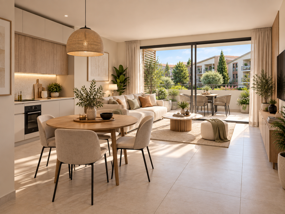 Vente Appartement .SUPERBE 3 PIECES AVEC TERRASSE PROCHE VALBONNE CENTRE Valbonne
