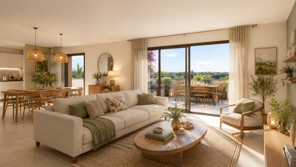 Vente Appartement PRIX RÉDUIT – T4 NEUF TRAVERSANT AVEC TERRASSE - SAINT-CYPRIEN St cyprien