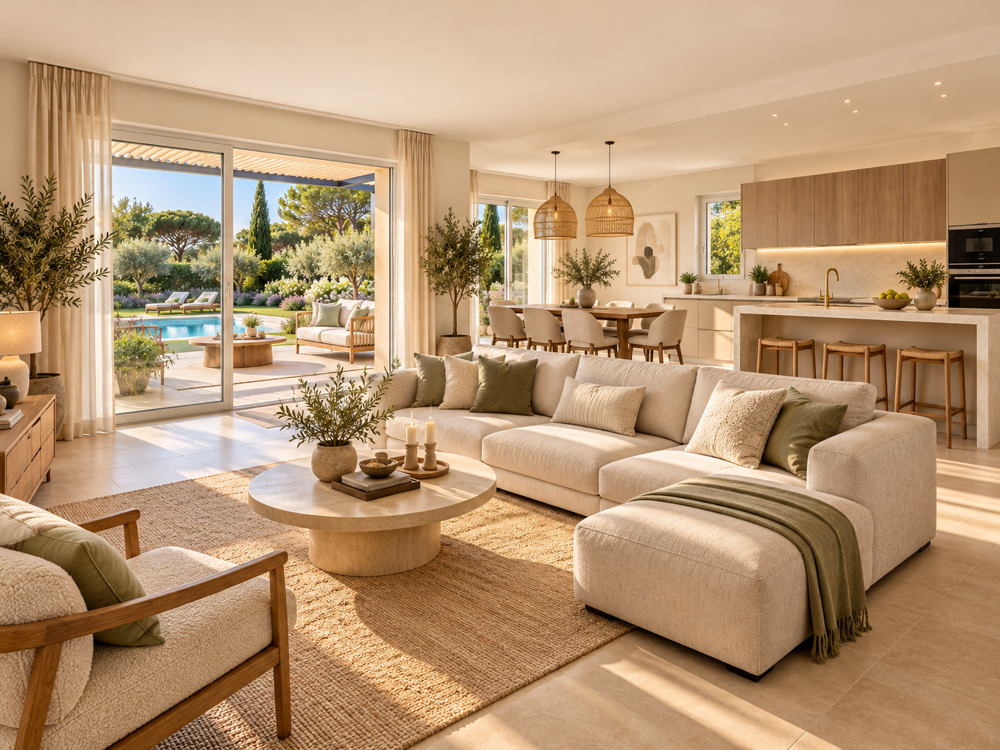 Vente Maison SÉNAS – VILLA NEUVE 4 PIÈCES AVEC JARDIN, GARAGE & PARKING Senas