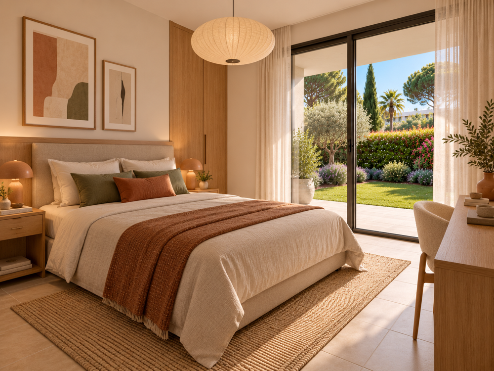 Vente Appartement .LIVRAISON RAPIDE T3 REZ DE JARDIN - FRAIS DE NOTAIRES REDUITS & PTZ Vallauris