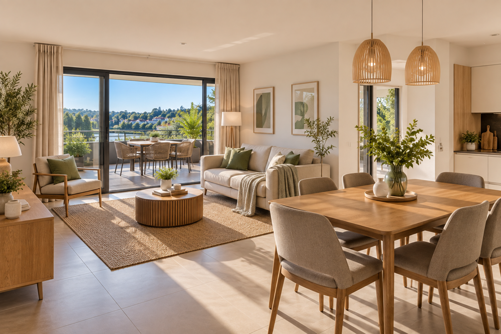 Vente Appartement T4 DE 101 M² AU 1ER ÉTAGE AVEC TERRASSE DE 24 M² ET PARKING Inzinzac-lochrist