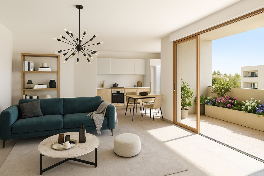 Vente Appartement OFFREZ-VOUS UN ART DE VIVRE D'EXCEPTION ENTRE LUMIÈRE, CONFORT ET ÉLÉGANCE Marseille 8