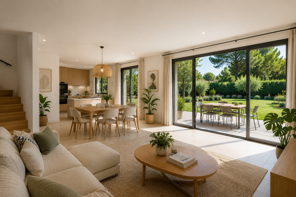 Vente Maison Villa T5 de 110 m² avec grand jardin au cœur de la Côte Bleue Ensues la redonne