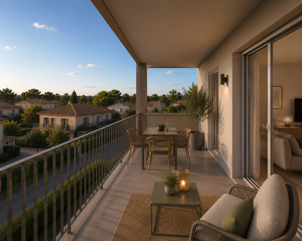 Vente Appartement T2 NEUF AVEC TERRASSE – CONFORT ET QUALITÉ DE VIE AU QUOTIDIEN La ciotat
