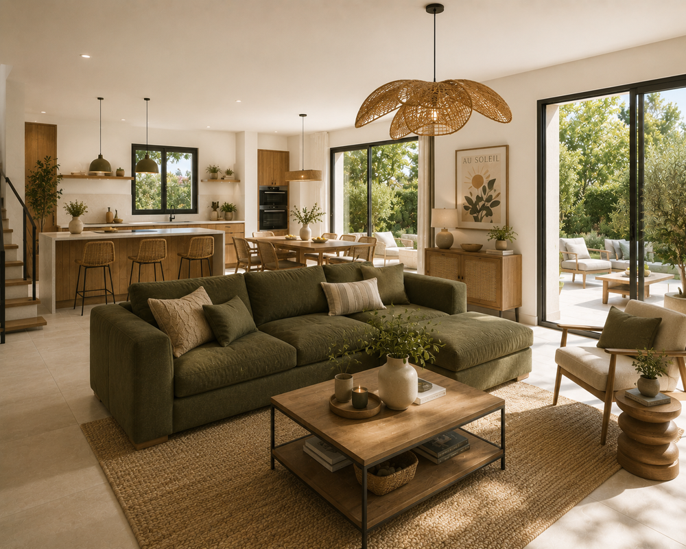MAISON 5P DE 110M² AVEC JARDIN DE 300M² DANS SECTEUR CALME ET RESIDENTIEL
