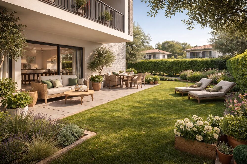 Vente Appartement T2 avec jardin 75 m² – Rare à Aix Aix en provence
