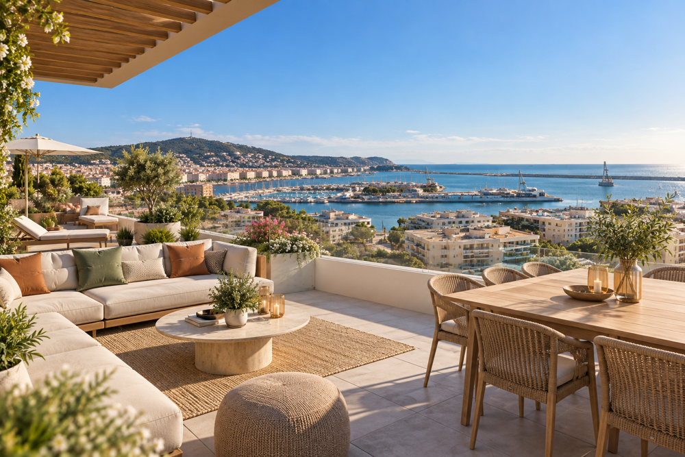 Vente Appartement SETE - PROCHE COEUR DE VILLE. Votre 3 Pièces NEUF avec Terrasse Sete