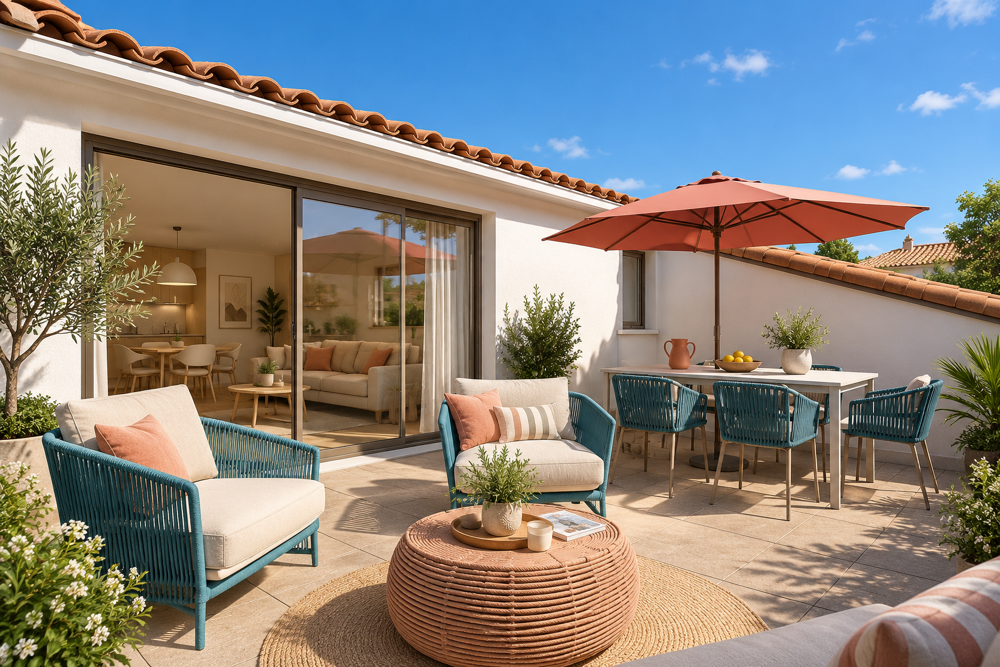 Vente Appartement T4 EN DERNIER ÉTAGE AVEC GRANDE TERRASSE A 200M DE LA PLAGE Palavas-les-flots