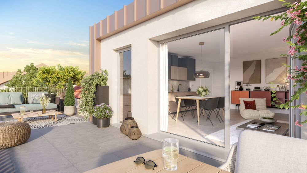 Vente Appartement RESIDENCE INTIMISTE AVEC PISCINE : MAGNIFIQUE 3 PIECES EN DERNIER ETAGE LUMINEUX SANS VIS A VIS Biot