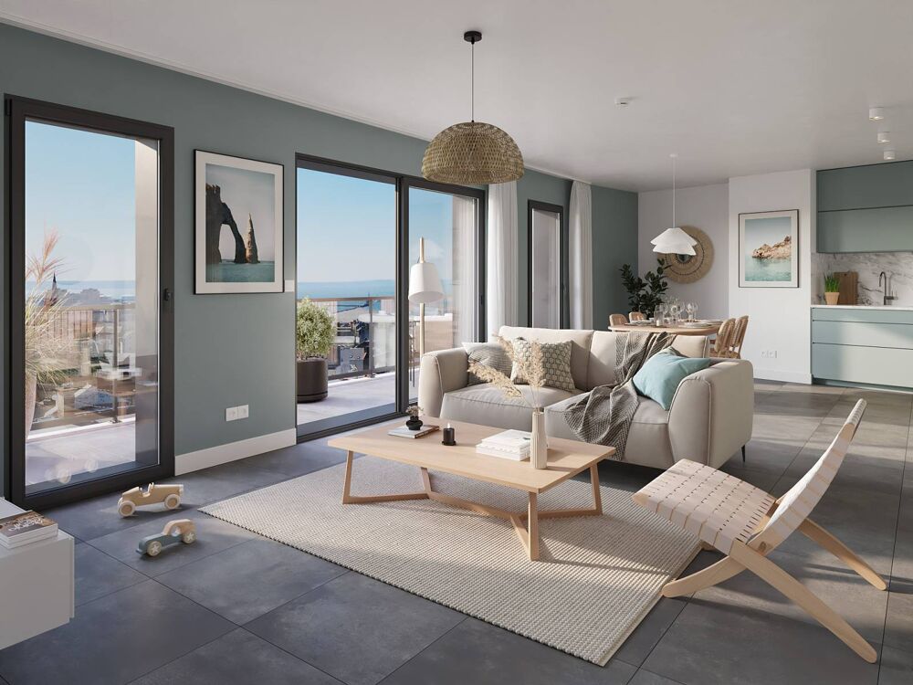 Vente Appartement Juan-les-Pins : Magnifique 3 pièces traversant, belle terrasse avec vue mer, à deux pas des plages Antibes